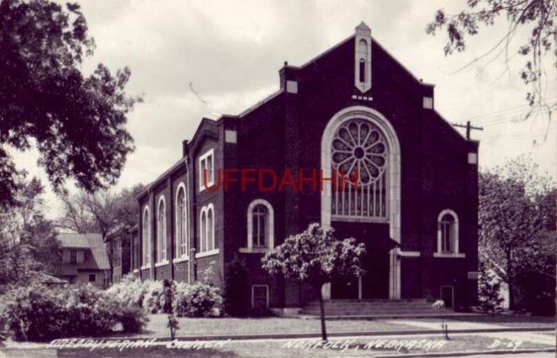 RPPC - PRESBYTERIAN CHURCH, NORFOLK, NEBRASKA