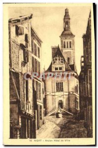 Old Postcard Niort Old Hotel VIILE