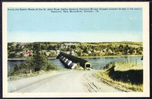 Hartland Bridge,Hartland,New Brunswick,Canada