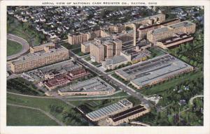 Ohio Dayton Aerial View National Cash Register Company 1944