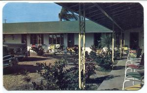 Phillips Motel FL Highway 60 Clearwater Florida postcard