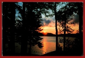 New York - Sunset In The Adirondack Mountains - [NY-876X]