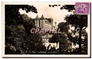 Old Postcard Pau Chateau seen Park