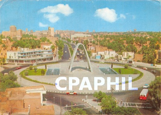 Modern Postcard General View of Unknown Soldier
Monument Baghdad Iraq