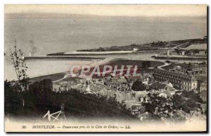 Postcard Old Honfleur Panorama Taken from the Cote de Grace