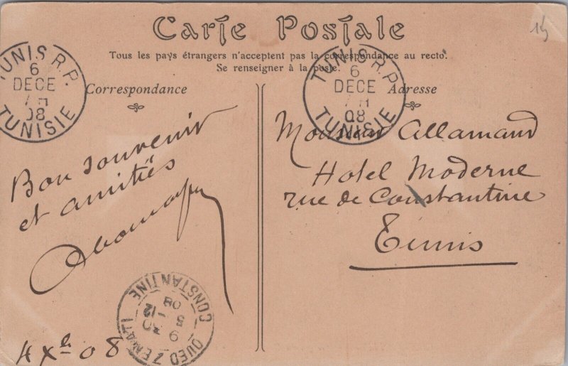 Algeria Constantine Gorges du Rhummel Vintage Postcard C148