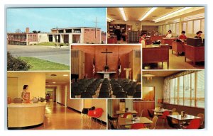 ST. LOUIS, MO ~ Headquarters LUTHERAN LAYMEN'S LEAGUE Chapel c1960s  Postcard