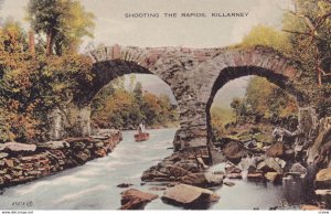KILLARNEY, Kerry, Ireland, 1900-1910s; Shooting The Rapids