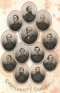 1864 Civil War Generals Original Engraved Page 2P1-13 e et