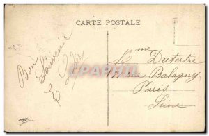 Old Postcard Environs De Rouen Bonsecours Church Statue