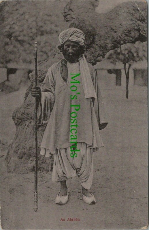 Afghanistan Postcard - An Afghan Man    RS26106