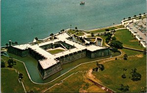 Vtg Castillo De San Marcos National Monument St Augustine Florida FL Postcard