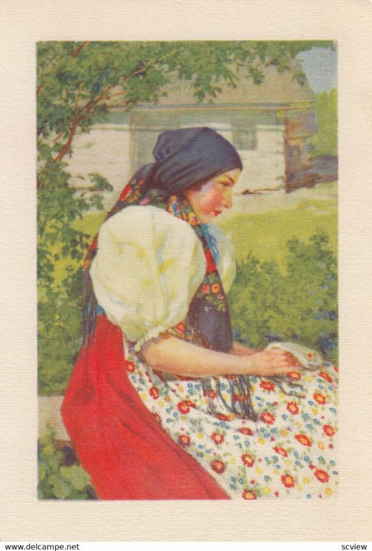 Czech Republic , Native Girl , 1910-20s