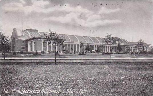 New York New Manufacturers Building State Fair 1905