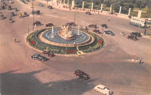 Cybele Fountain Madrid Spain 1952 