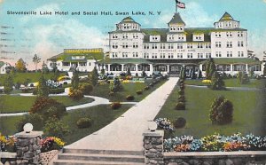 Stevensville Lake Hotel Swan Lake, New York NY