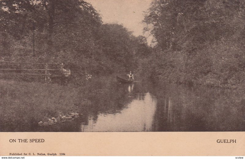 GUELPH , Ontario , Canada , 1913 ; On the Speed