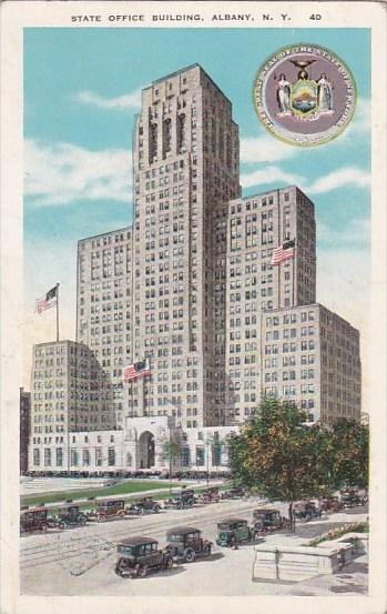 New York Albany State Office Building 1935