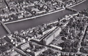 Switzerland Basel Neues Buergerspital Johanniter und Mittlere Rheinbruecke Photo