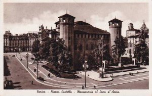 Italy Torino Piazza Castello Monumento al Duca d'Aosta