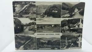 Vintage Rp Postcard Exmoor National Park Multiview Real Photo Rppc
