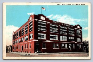 JH2/ Columbus Nebraska Postcard c1910 Swift & Company Plant Factory 172