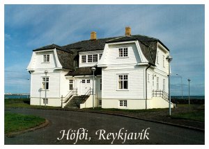 Postcard Iceland Reykjavik - H�f�i - Official Reception house for city