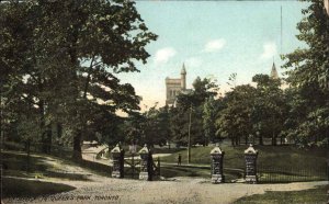 1907 Toronto Ontario Queen's Park TORONTO EXPOSITION CANCEL Canada PC