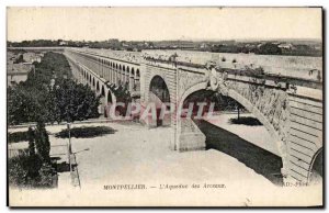 Old Postcard Montpellier L & # 39Aqueduc Arceaux