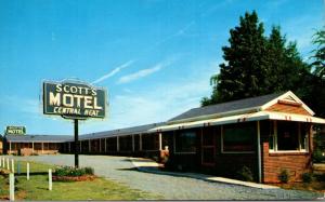 Georgia Cartersville Scott's Motel 1959