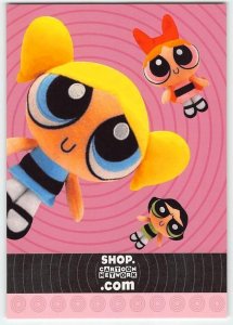CARTOON NETWORK Advertising POWERPUFF GIRLS Cartoon Shop 2001 4x6 Postcard