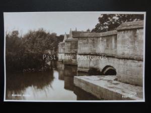 Oxfordshire BURFORD Bridge - Old RP Postcard by Walter Scott P616