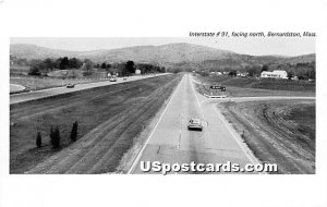 Interstate #91 facing north - Bernardston, Massachusetts MA  