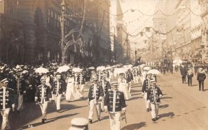 San Francisco California Parade Scene Festival Real Photo Postcard AA72987