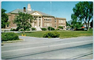 1983 New Virginia, IA Post Office Cancel Postcard Town USPO Postal History A268