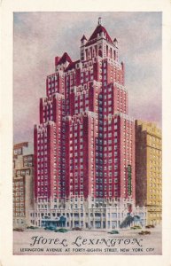 New York City - Hotel Lexington at Corner of Lexington and 48th - WB