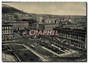 Postcard Modern Napoli Piazza Municipal