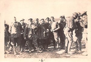 Small Photo Military Men 3 x 4.5 Inch Postcard