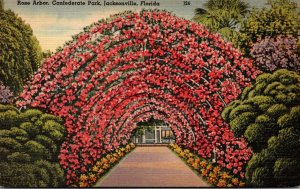 Florida Jacksonville Confederate Park Rose Arbor