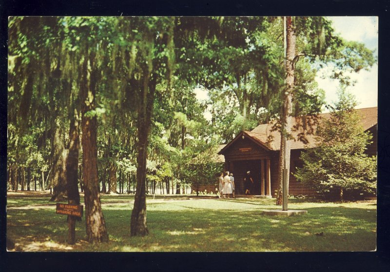 Huntsville, Texas/TX Postcard, Concessions Building, Huntsville State Park