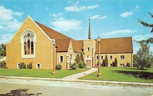 HOBART, Indiana IN    AUGUSTANA LUTHERAN CHURCH  Lake County  VINTAGE  Postcard
