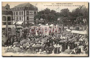 Sainte Anne d & # 39Auray Old Postcard The procession visiting La Scala has s...