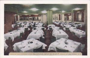 New York City Crystal Bay Dining Room Mcginnis Restaurant