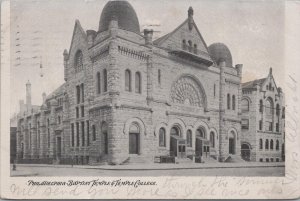 Postcard Philadelphia Baptist Temple & Temple College PA