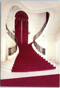 Postcard - Stairway at Rosecliff Mansion - Newport, Rhode Island