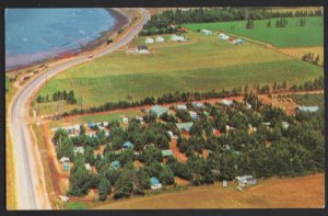 PEI Aerial Stanhope Bay Road Camping Route 24 & 25 from Charlottetown ~ Chrome