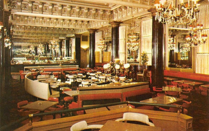 Washington, D.C.   THE WILLARD ROOM COCKTAIL LOUNGE~Interior   c1950's Postcard