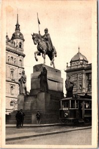 Czech Republic Prague St Vitus Cathedral Vintage Postcard 09.77