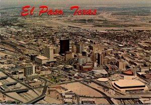 Texas El Paso Aerial View