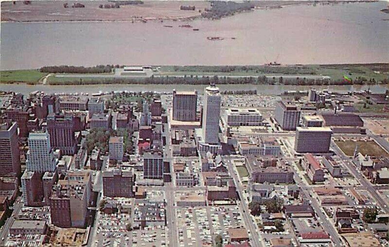 TN, Memphis, Tennessee, Downtown, Aerial View, Colourpicture No. P77851